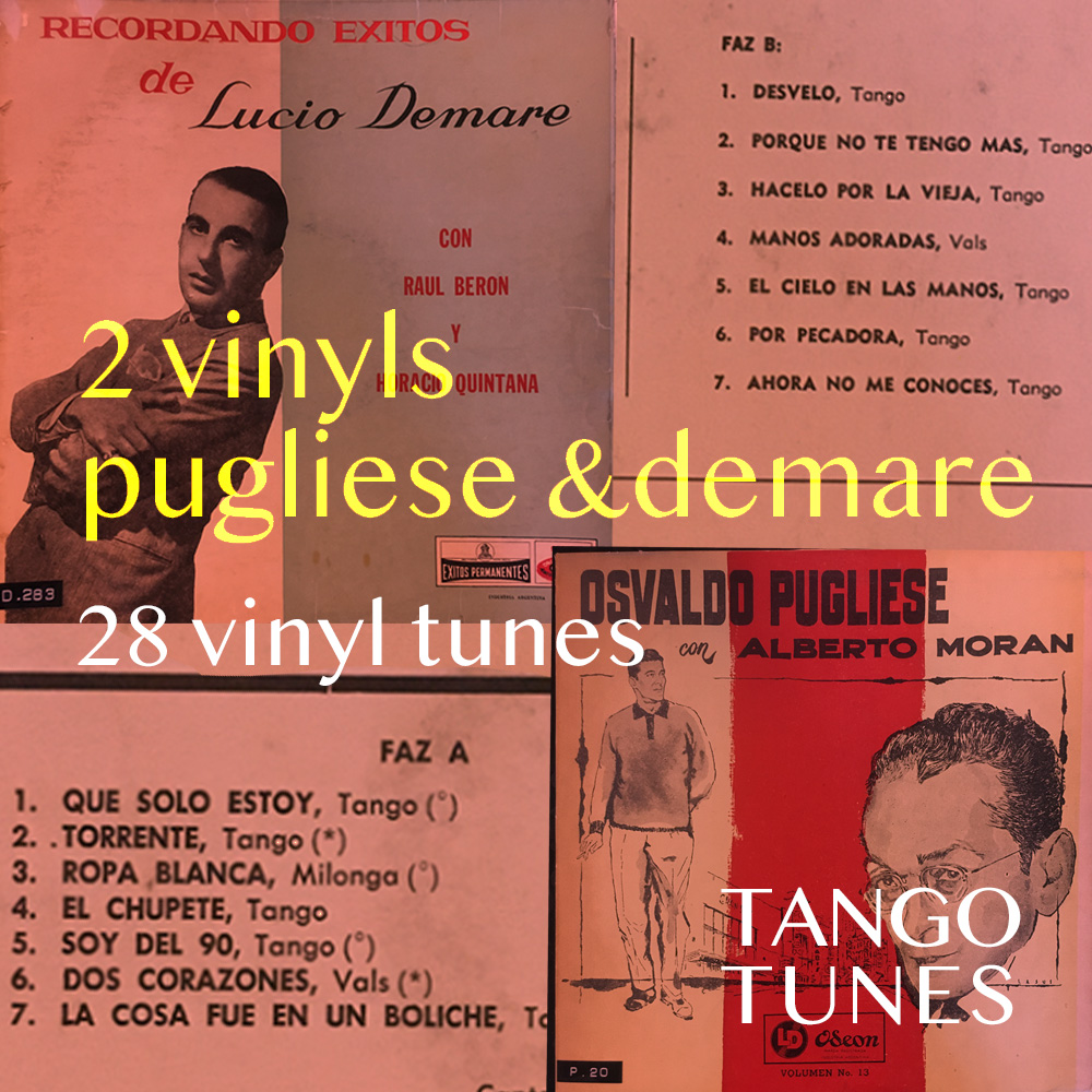 2 vinyls-Pugliese-Demare