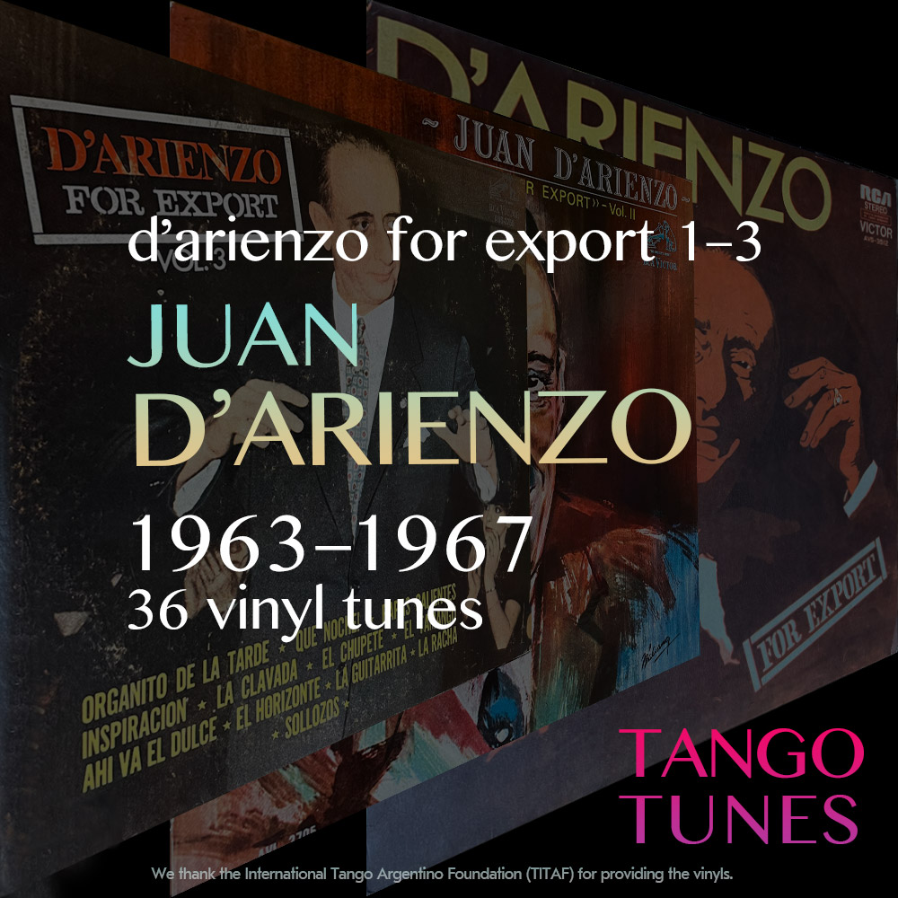 D'Arienzo for export – Vol 1-3
