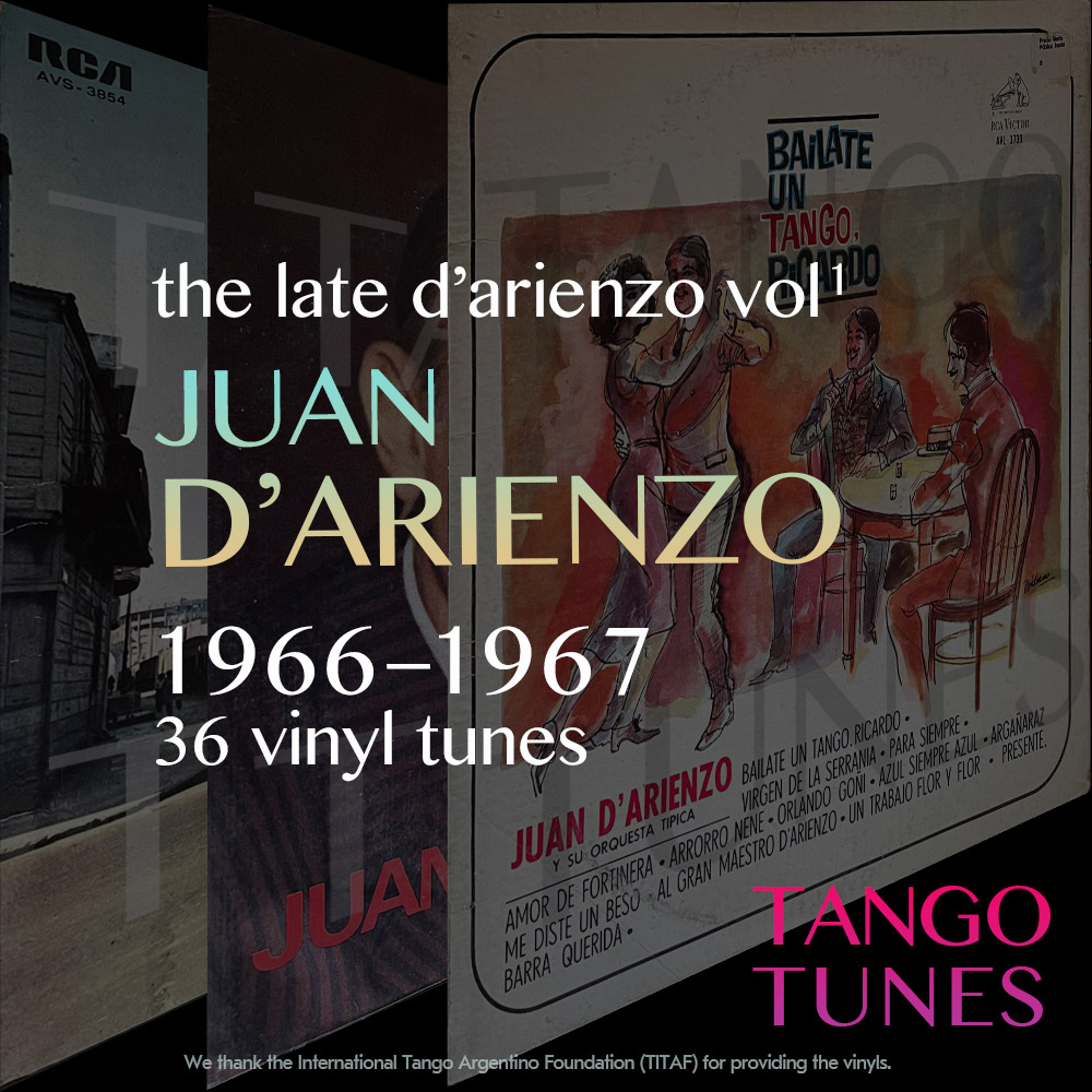 The late D'Arienzo from vinyls - Vol 1
