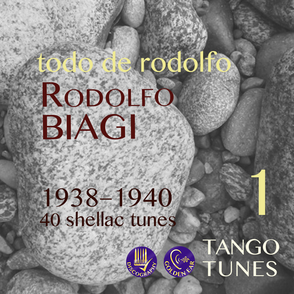 Todo de Rodolfo 1, Rodolfo Biagi, 1938-1940, 40 tunes