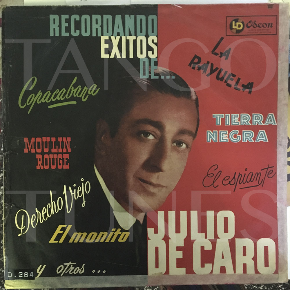 Julio De Caro, Recordando exitos, LDI-456