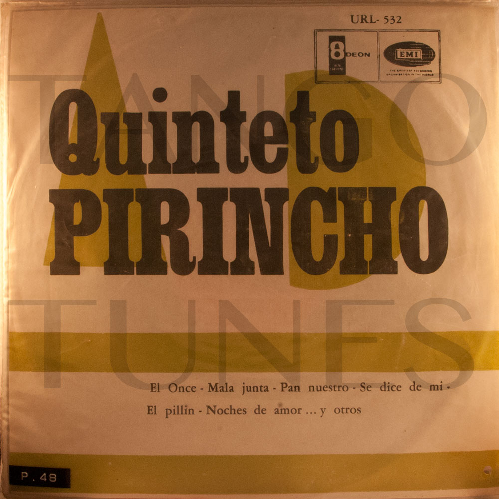 Quinteto Pirincho, URL-532, dir. Francisco Canaro