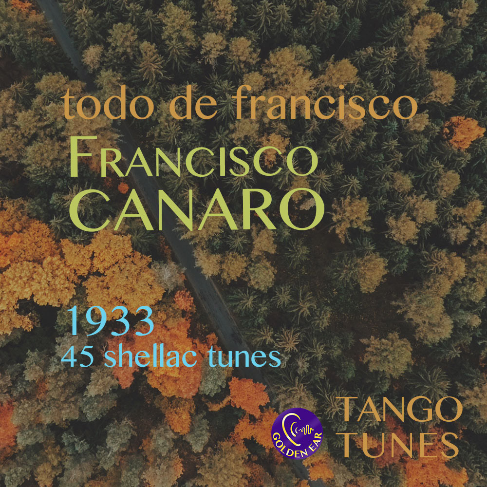 Todo de Francisco – Canaro 1933