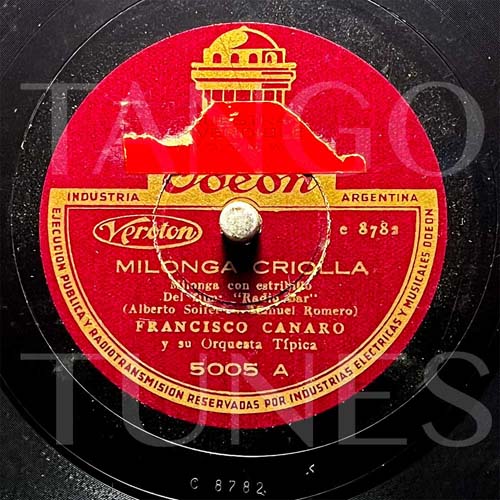 Milonga criolla
