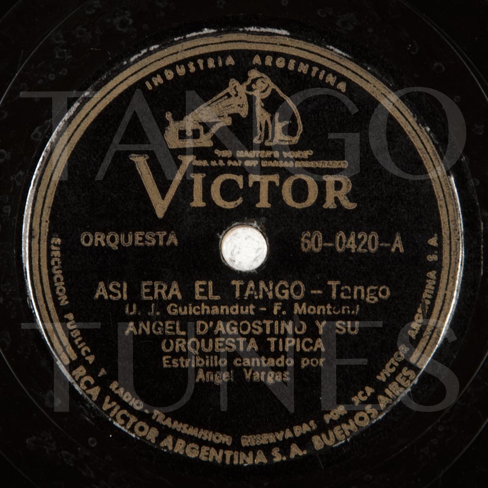 Así era el tango