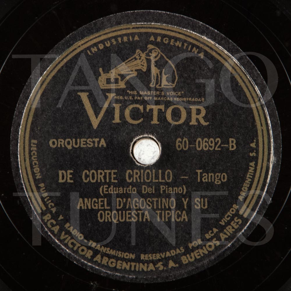 De corte criollo