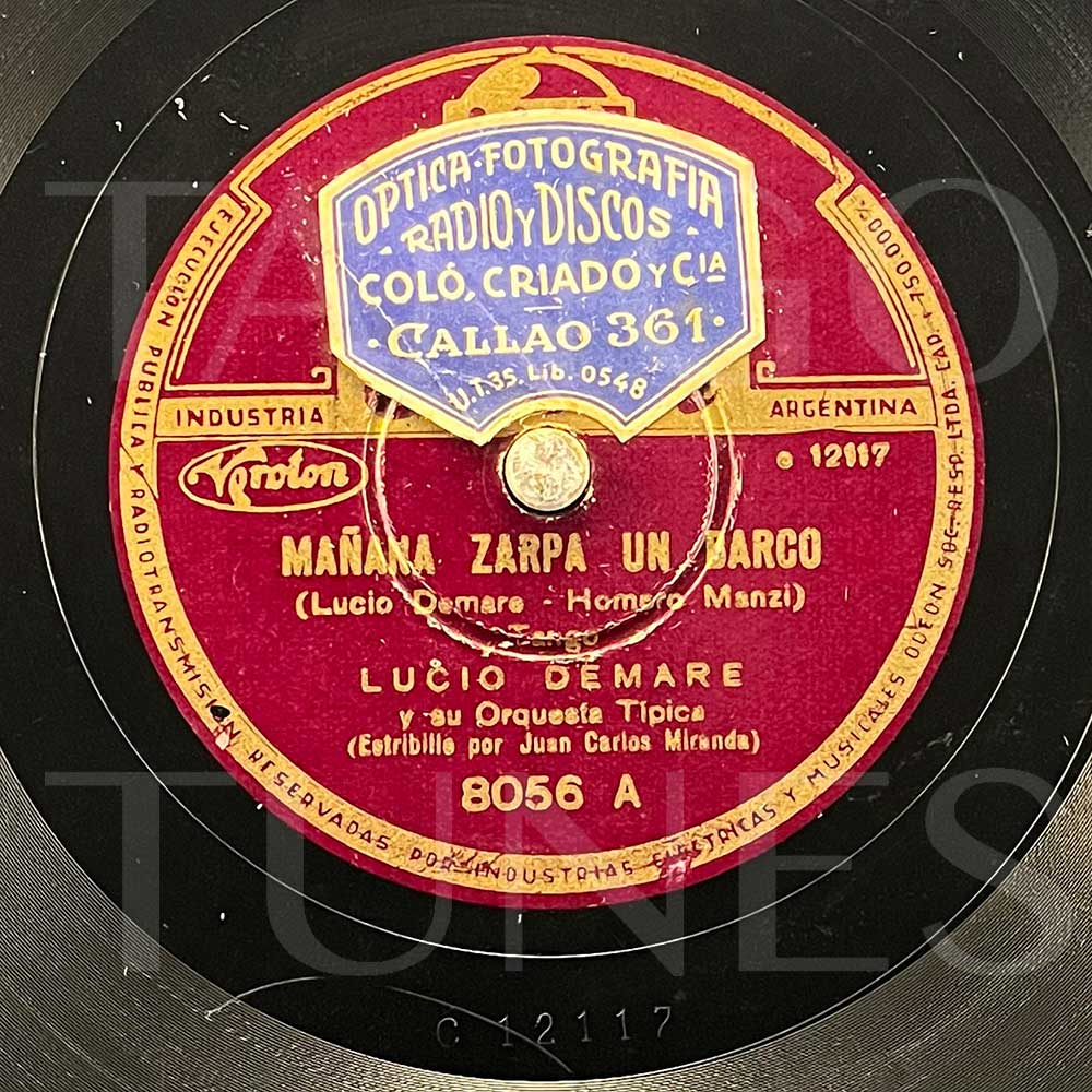 Mañana zarpa un barco