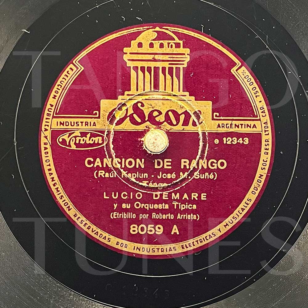 Canción de rango