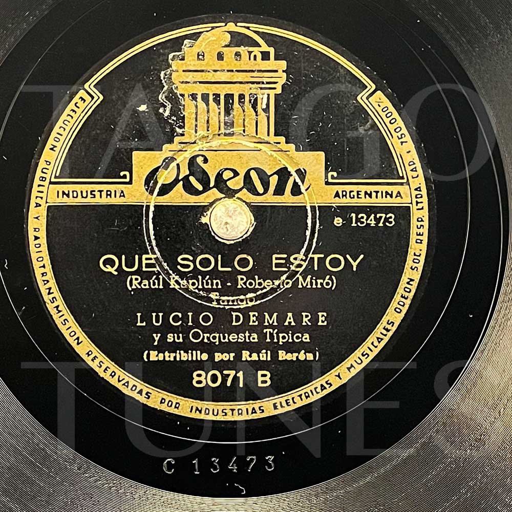 Qué solo estoy