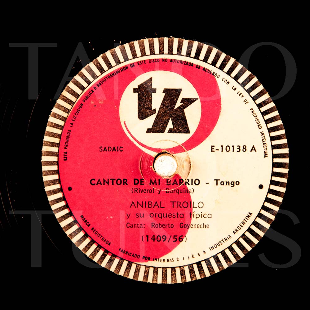 Cantor de mi barrio
